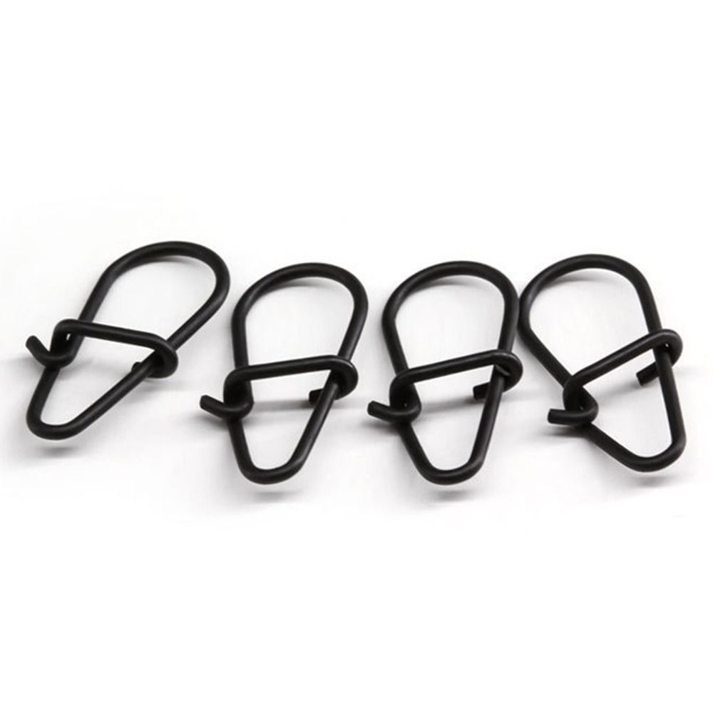 100Pcs/lot Matte black Snap Fi - Fishing Hook Box incelemesi ve fiyatı