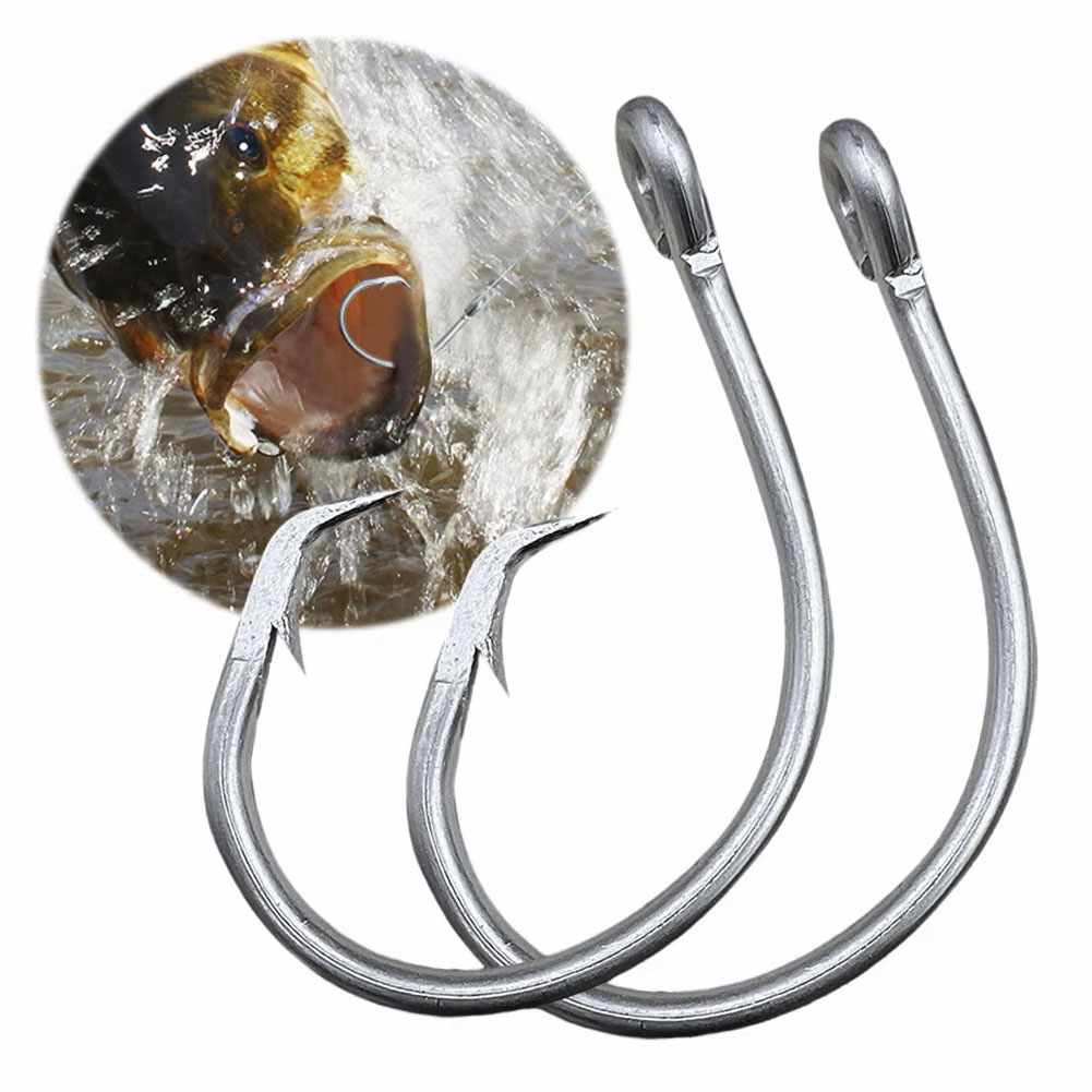 30pcs/box Fishing Hooks Stainl - Fishing Hook Circle incelemesi ve fiyatı