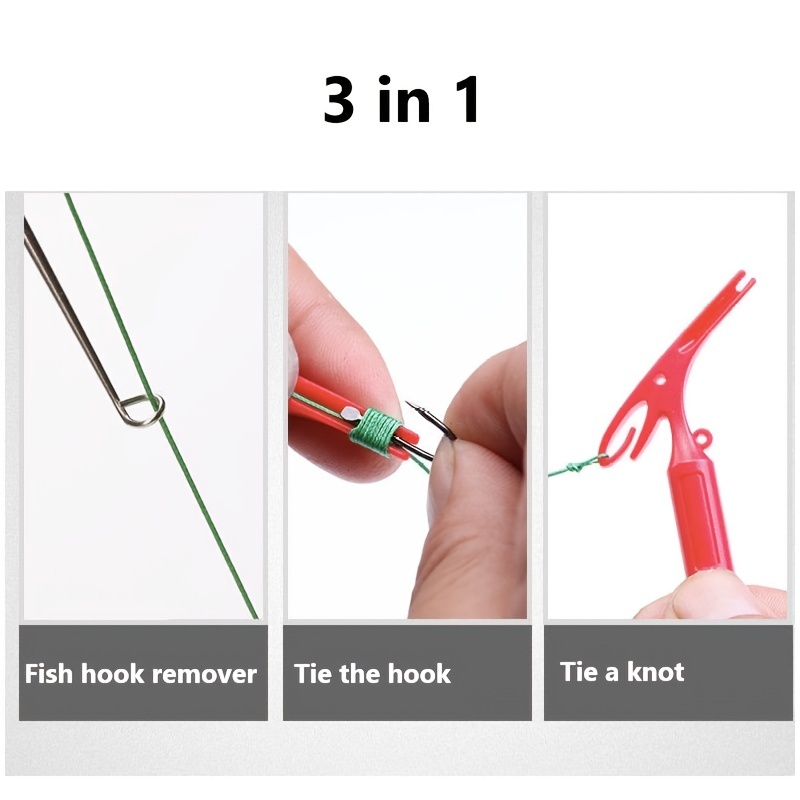 1pc 3 in 1 Extractor Fishing U - Fishing Hook Sharpener incelemesi ve fiyatı