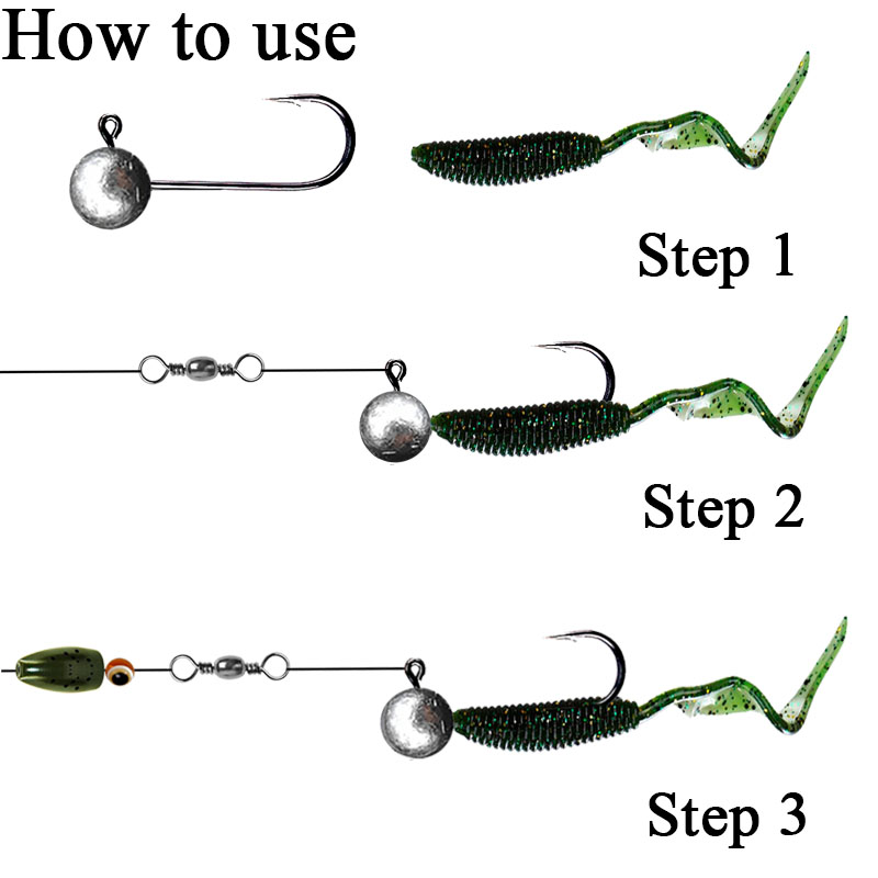 10pcs/lot Jig Head Fishing Hoo - Fishing Hook Barbless incelemesi ve fiyatı