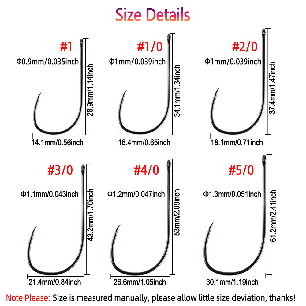 Bimoo 20pcs #1~5/0 Barbless Lo - Fishing Hook Barbless incelemesi ve fiyatı