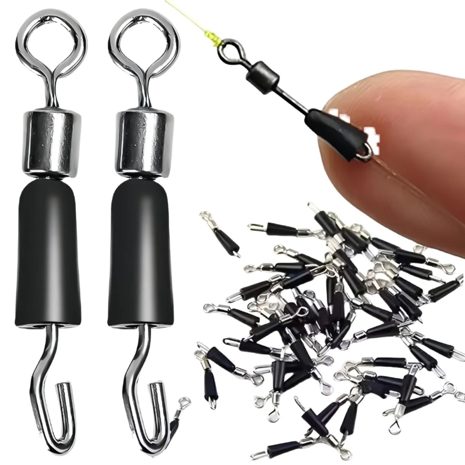 50pcs Carp Fishing Quick Chang - Fishing Hook Jig incelemesi ve fiyatı