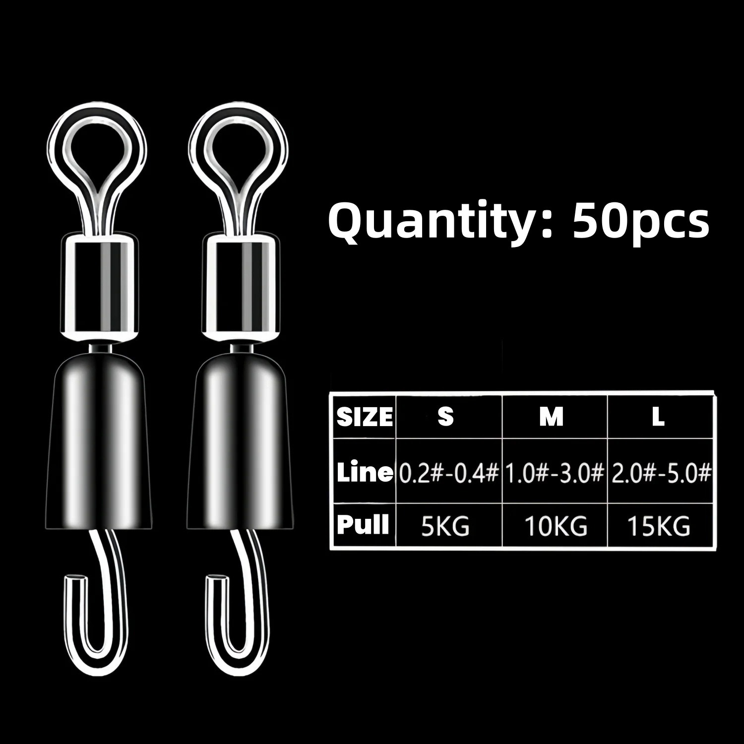 50pcs Carp Fishing Quick Chang - Fishing Hook Jig incelemesi ve fiyatı