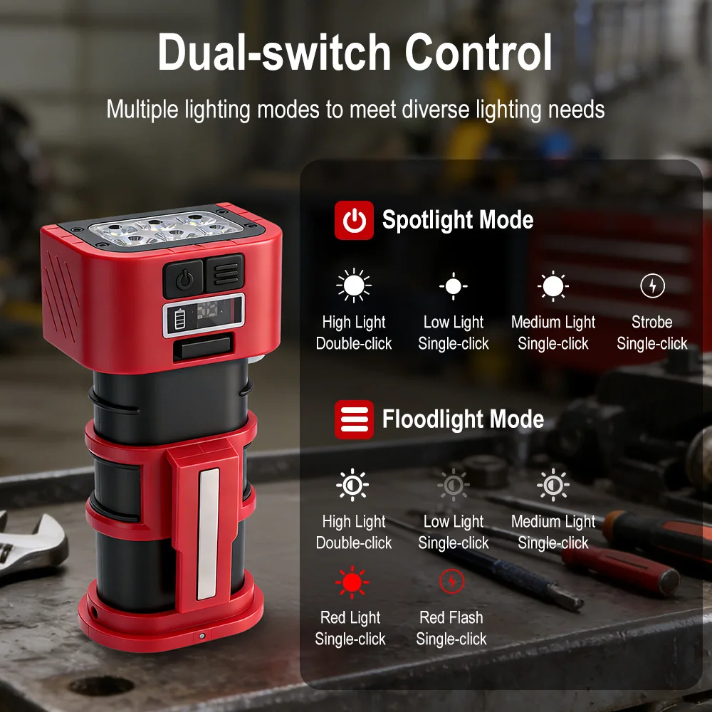 BORUiT COB LED Work Light 1000 - Fishing Hook incelemesi ve fiyatı