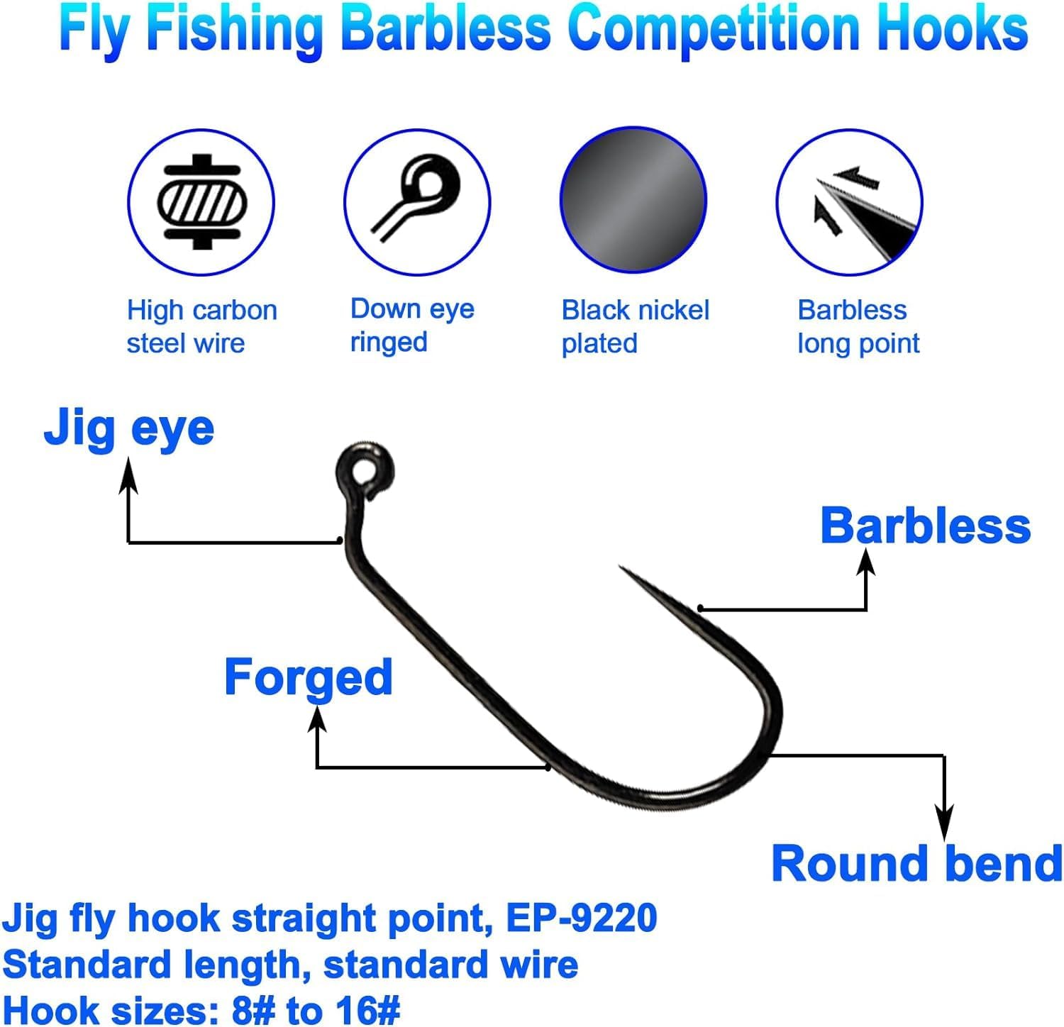 Aventik Eupheng 100PCS Competi - Fishing Hook Barbless incelemesi ve fiyatı