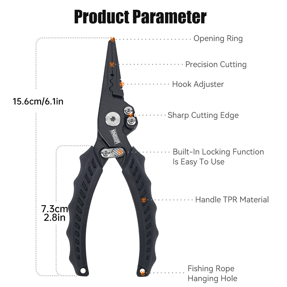Kingdom Fishing Pliers Multifu - Fishing Hook Sharpener incelemesi ve fiyatı