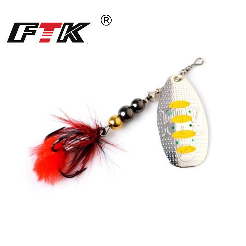 FTK Metal Fishing Lure Spinner - Fishing Hook Treble incelemesi ve fiyatı