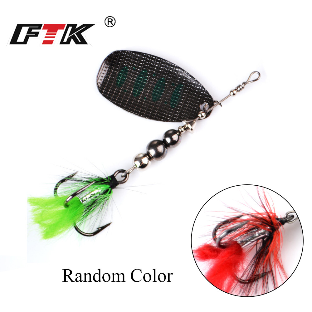 FTK Metal Fishing Lure Spinner - Fishing Hook Treble incelemesi ve fiyatı
