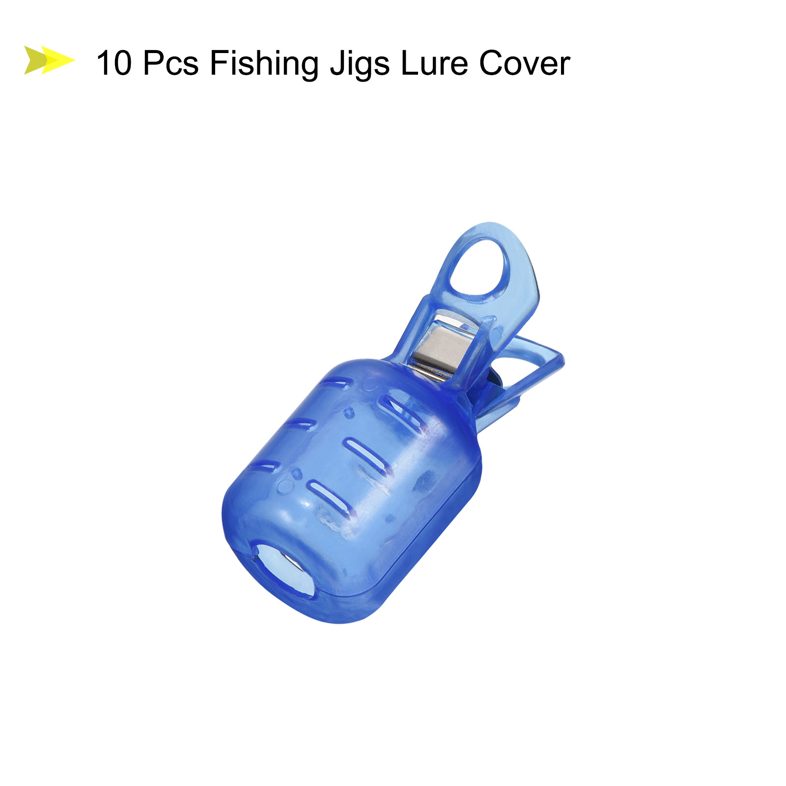 10pcs Small Size Squid Jig Hoo - Fishing Hook Box incelemesi ve fiyatı