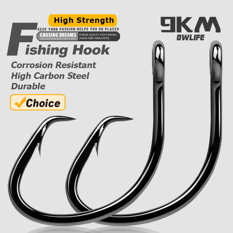 9KM Circle Hooks 25~50Pcs Salt - Fishing Hook Circle incelemesi ve fiyatı