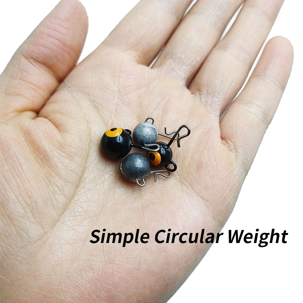 5Pcs Fishing Weight Sinker Rou - Fishing Hook Jig incelemesi ve fiyatı
