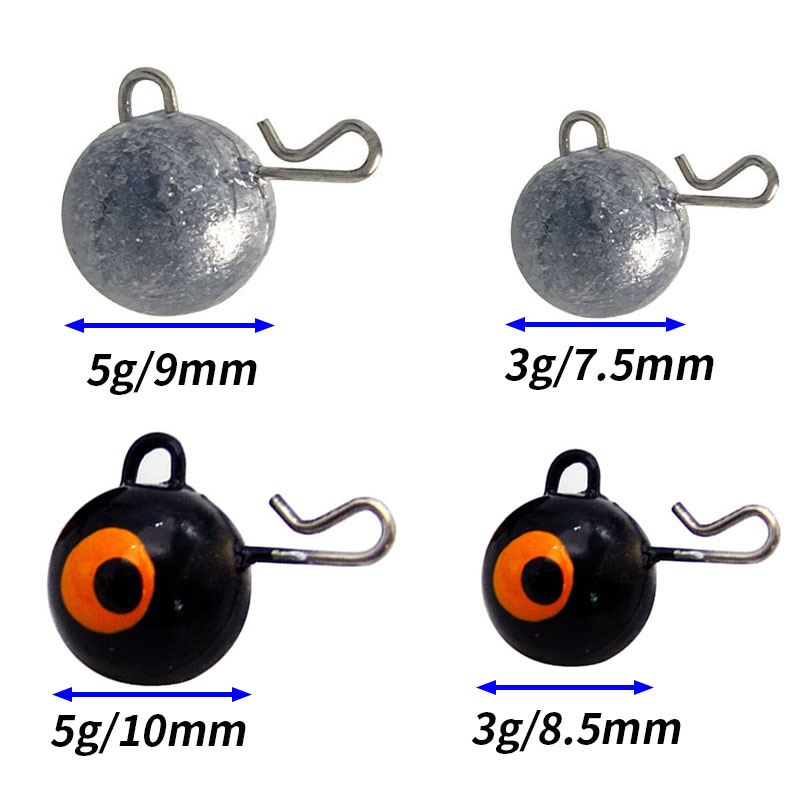 5Pcs Fishing Weight Sinker Rou - Fishing Hook Jig incelemesi ve fiyatı