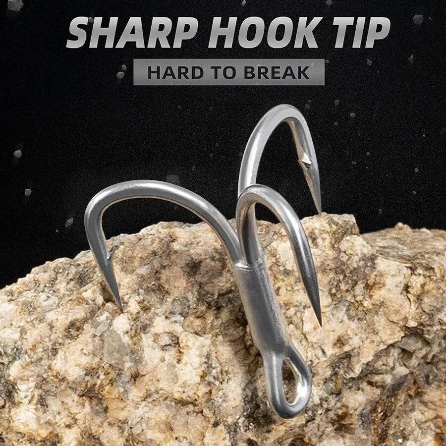 Fishing Treble Hooks High Carb - Fishing Hook Barbless incelemesi ve fiyatı