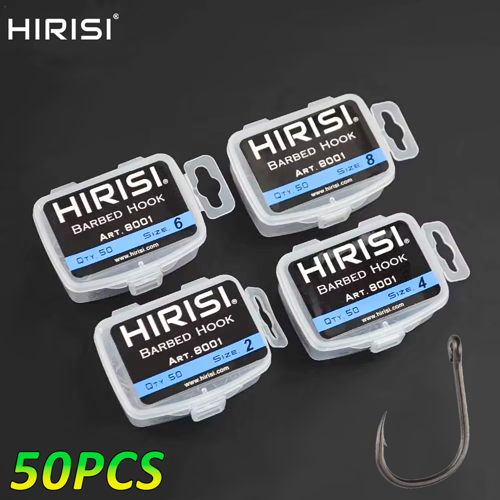 Hirisi 50pcs Barbed  Coated Ca - Fishing Hook Assortment incelemesi ve fiyatı