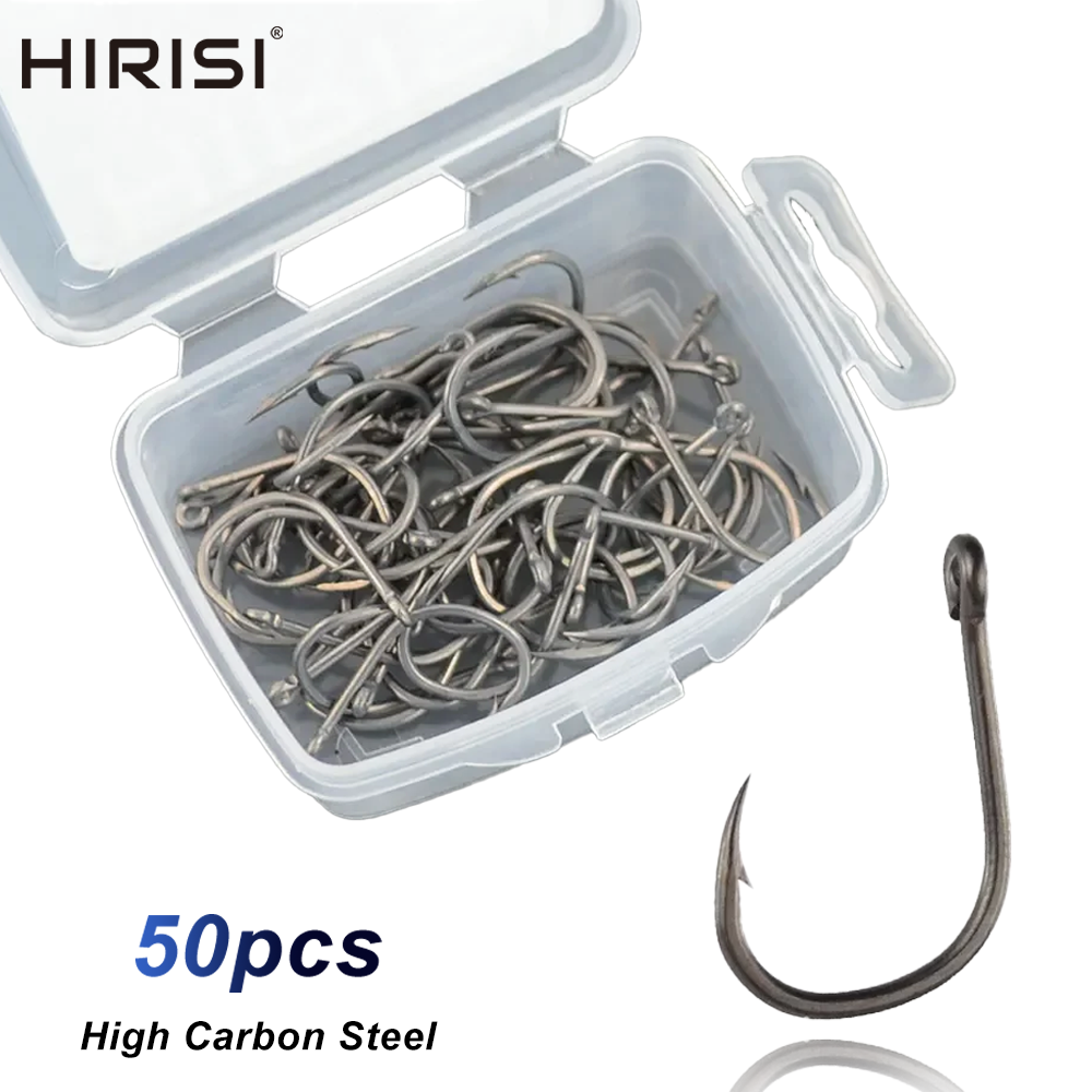 Hirisi 50pcs Barbed  Coated Ca - Fishing Hook Assortment incelemesi ve fiyatı