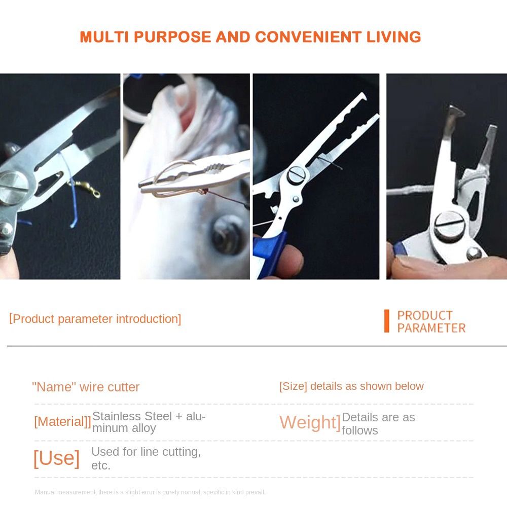 Aluminum Alloy Fishing Pliers  - Fishing Hook Remover incelemesi ve fiyatı
