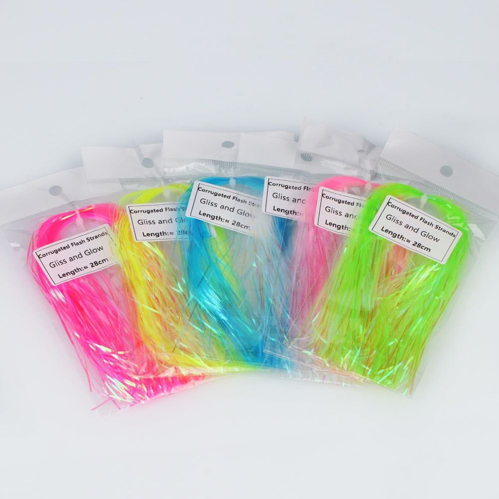 1Pack 1mm Width Corrugated Gli - Fishing Hook Jig incelemesi ve fiyatı