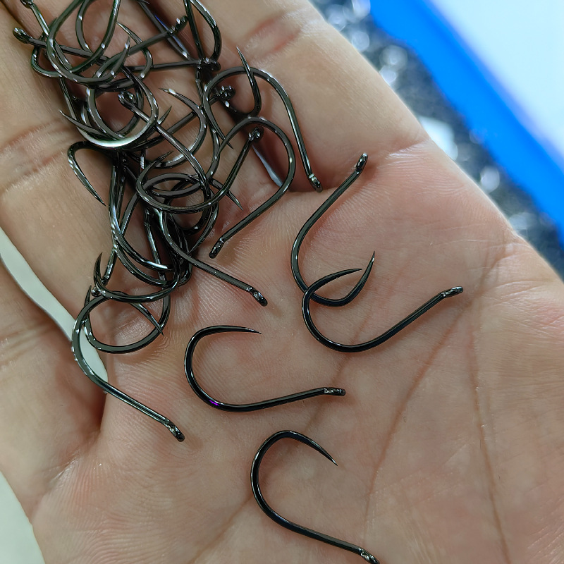 100 Pcs #1-#10 Freshwater Fish - Fishing Hook Circle incelemesi ve fiyatı