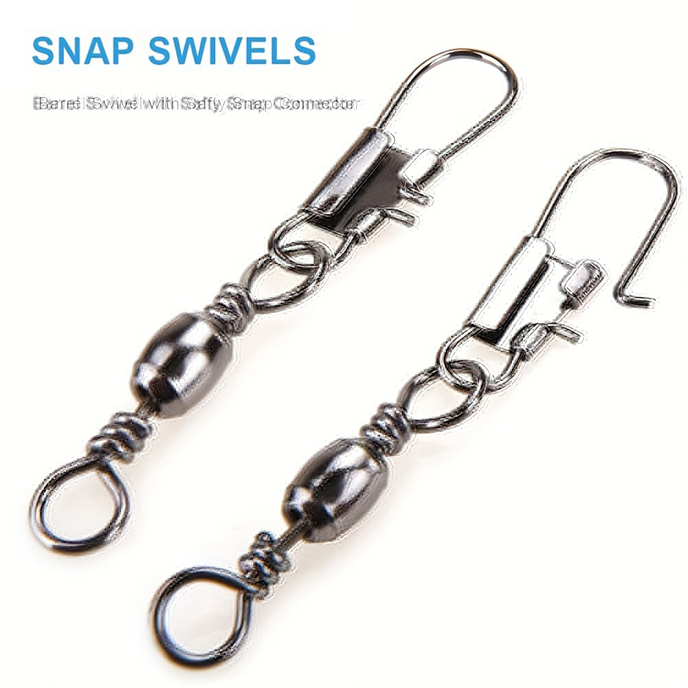 100Pcs/Lot 4#6#8#10#12# Swivel - Fishing Hook Stainless Steel incelemesi ve fiyatı
