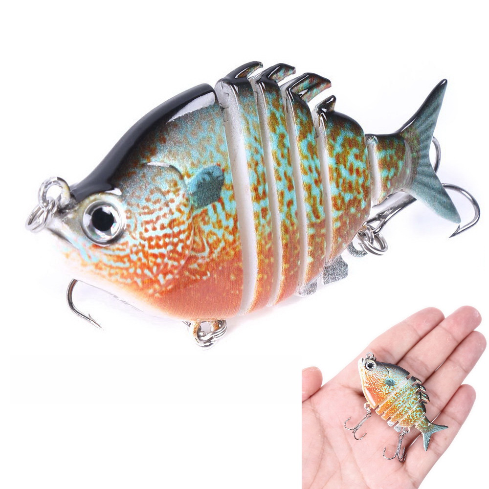 63mm 9.3g Lifelike Tilapia Swi - Fishing Hook Treble incelemesi ve fiyatı