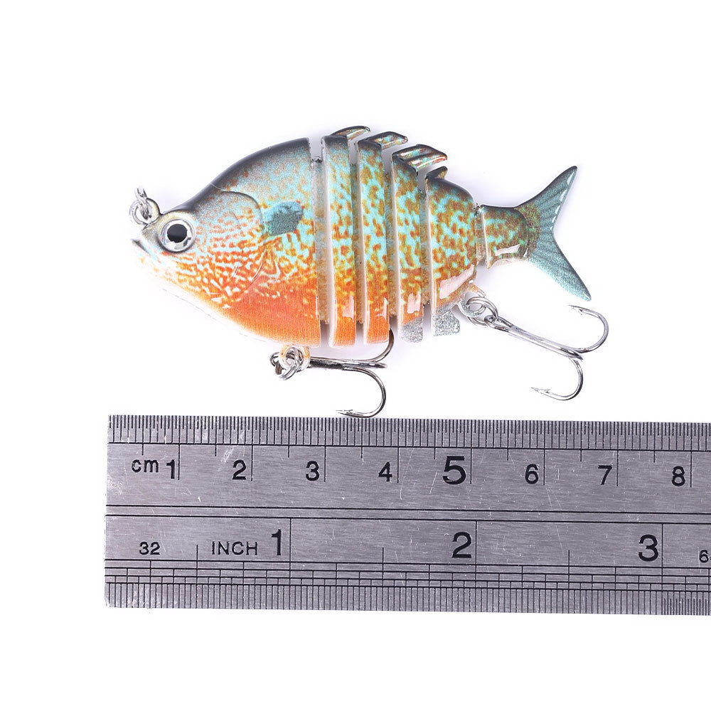 63mm 9.3g Lifelike Tilapia Swi - Fishing Hook Treble incelemesi ve fiyatı