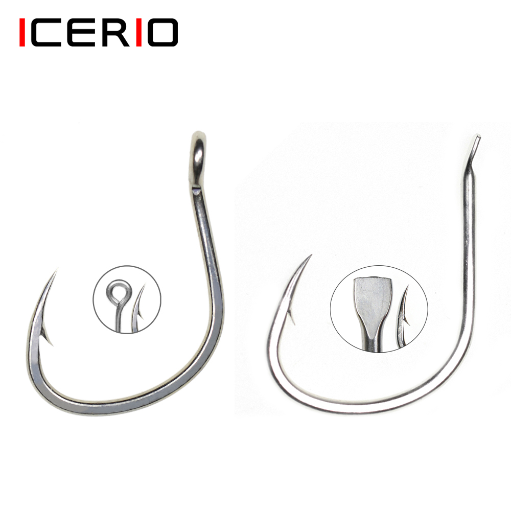 ICERIO 10PCS Matte Tin Coating - Fishing Hook Assortment incelemesi ve fiyatı