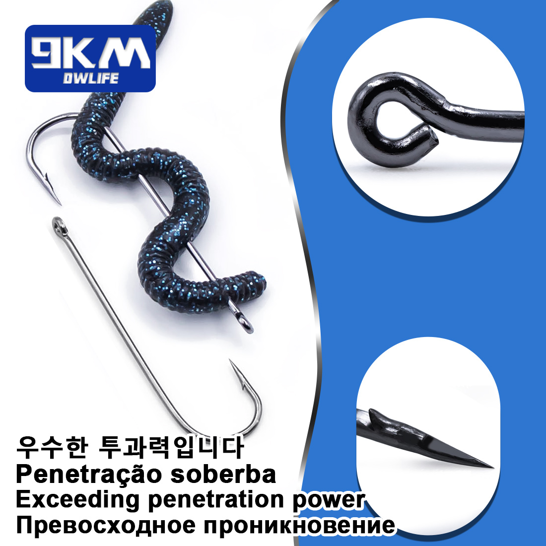Fishing Hooks Long Shank Hooks - Fishing Hook Barbless incelemesi ve fiyatı