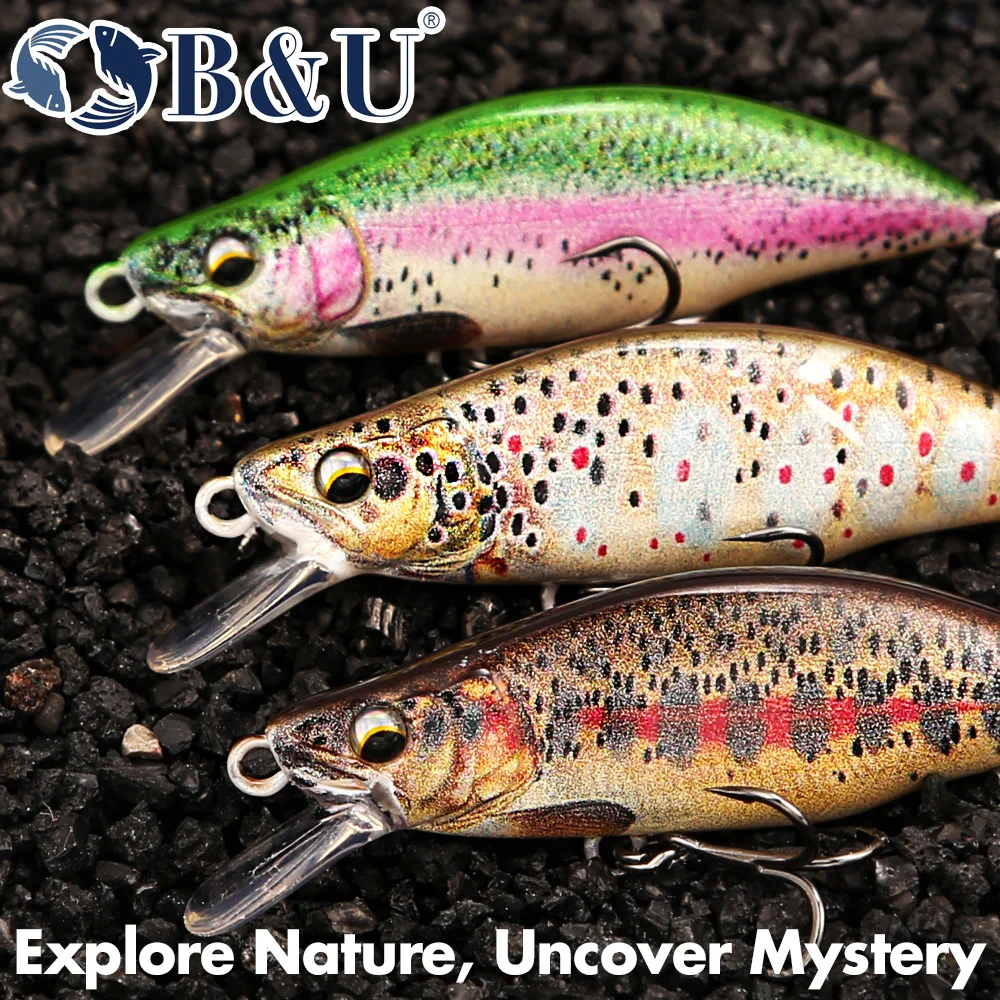 B&U Trout Pattern Hard Bait Si - Fishing Hook Assortment incelemesi ve fiyatı