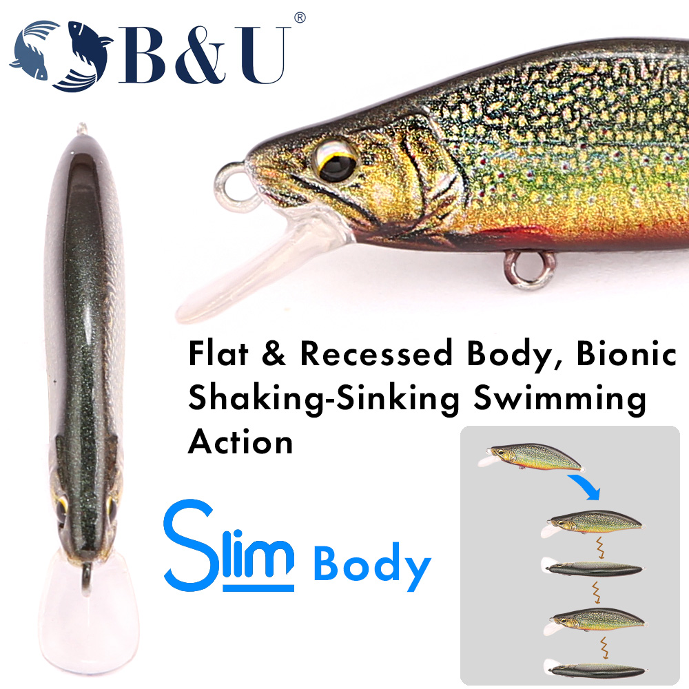 B&U Trout Pattern Hard Bait Si - Fishing Hook Assortment incelemesi ve fiyatı