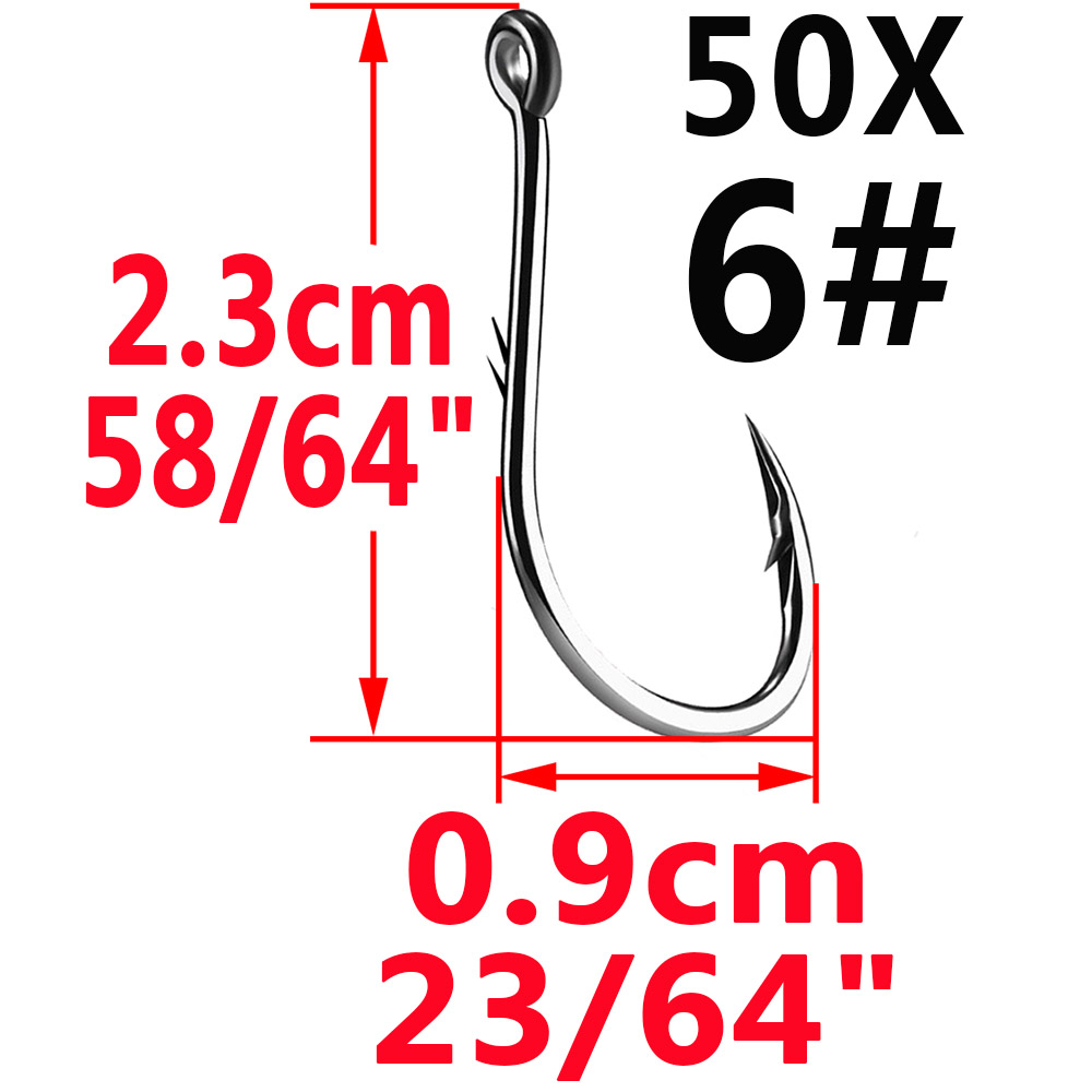 50pcs Iseama Circle Carp Eyed  - Fishing Hook Circle incelemesi ve fiyatı