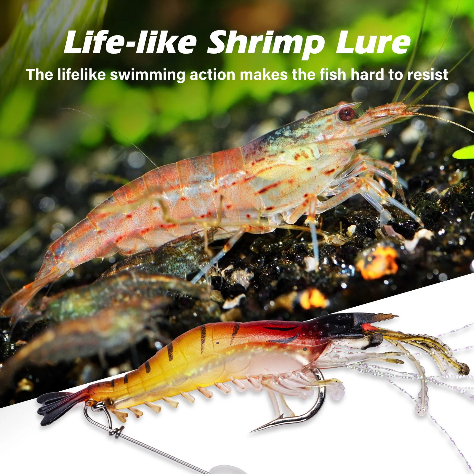 Goture Silicon Shrimp Fishing  - Fishing Hook Assortment incelemesi ve fiyatı