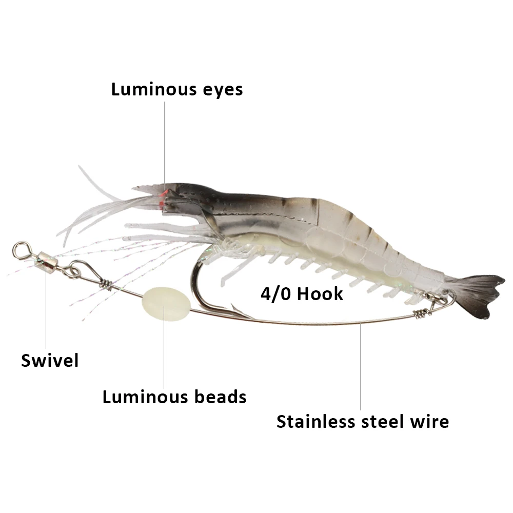 Goture Silicon Shrimp Fishing  - Fishing Hook Assortment incelemesi ve fiyatı