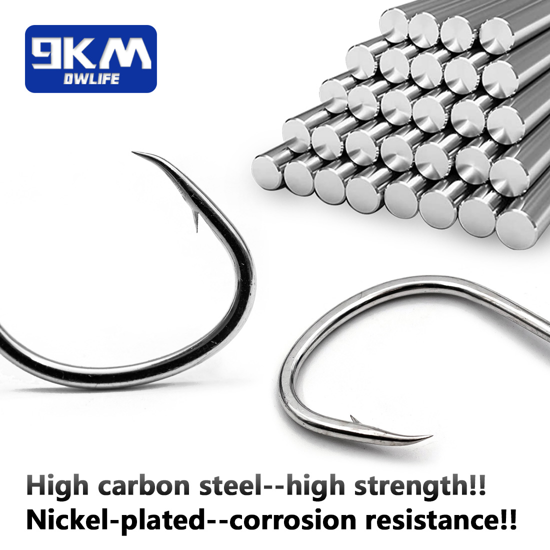 9KM Fishing Hooks Saltwater Li - Fishing Hook Circle incelemesi ve fiyatı