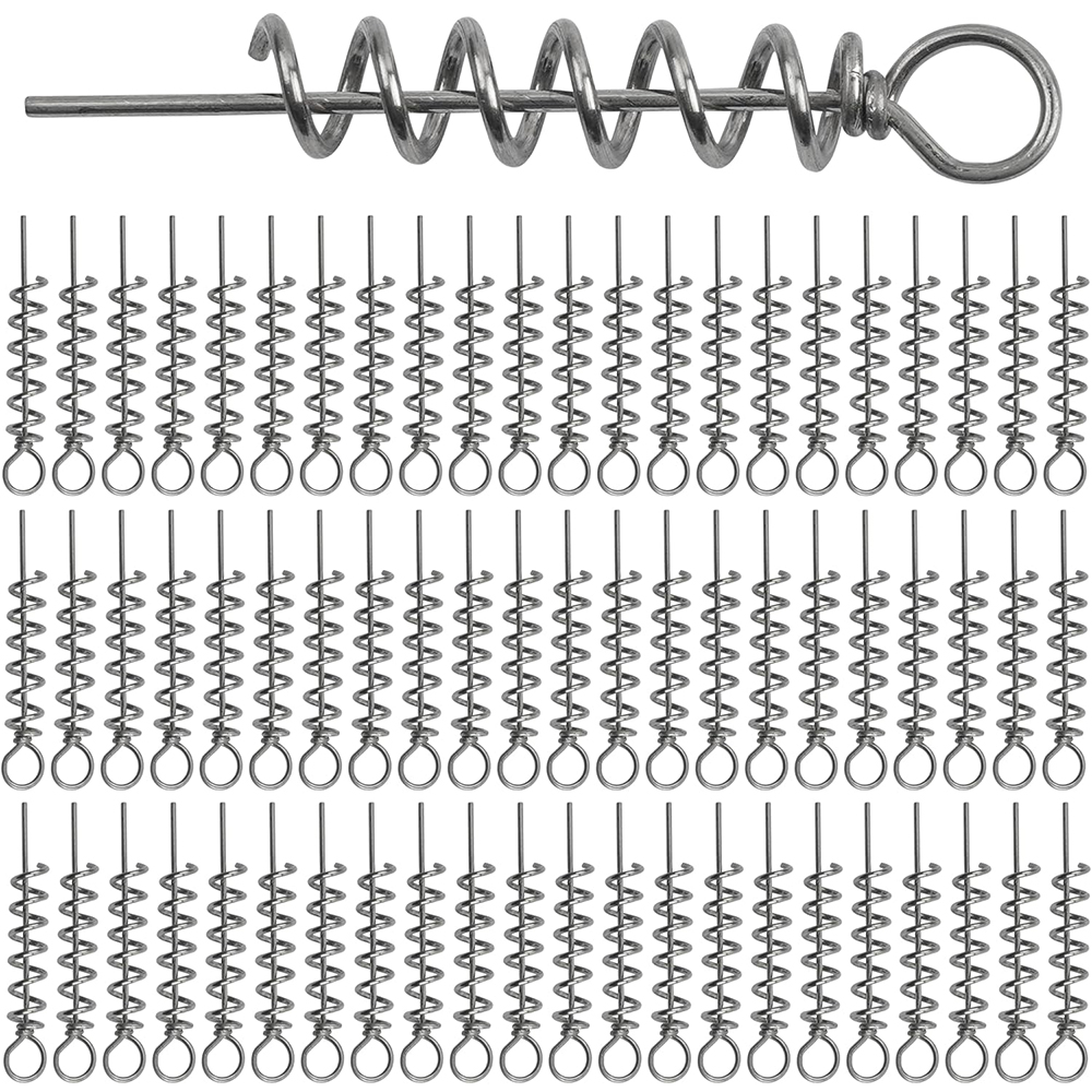 50Pcs Spring Twist Lock Fishin - Fishing Hook Box incelemesi ve fiyatı