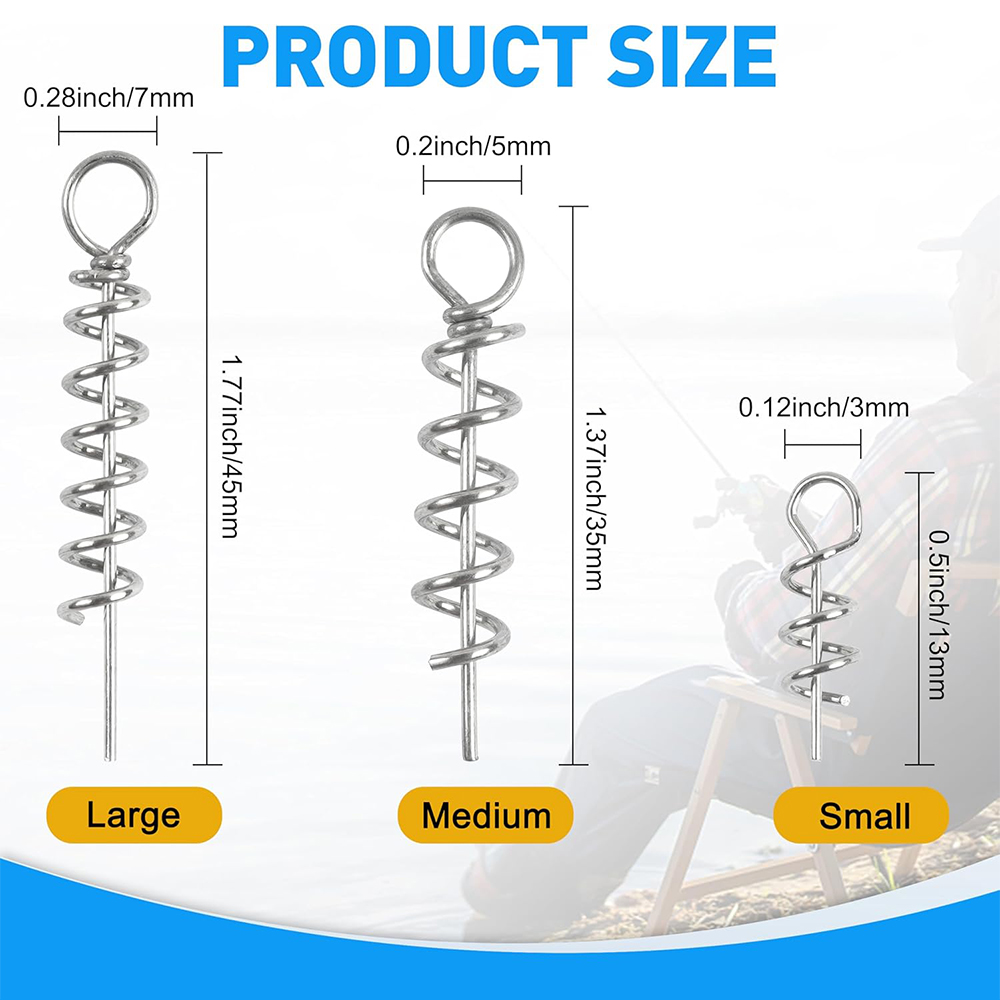 50Pcs Spring Twist Lock Fishin - Fishing Hook Box incelemesi ve fiyatı