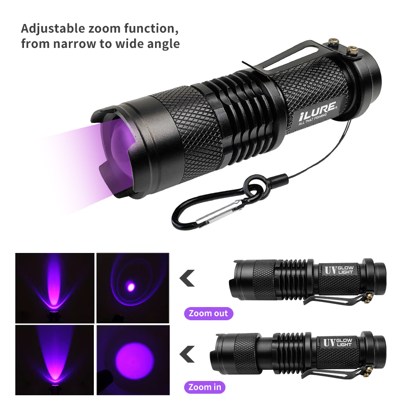 Mini UV Flashlight 395nm Ultra - Fishing Hook Jig incelemesi ve fiyatı