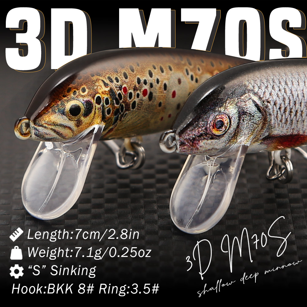 B&U Sinking Minnow Fishing Lur - Fishing Hook Treble incelemesi ve fiyatı