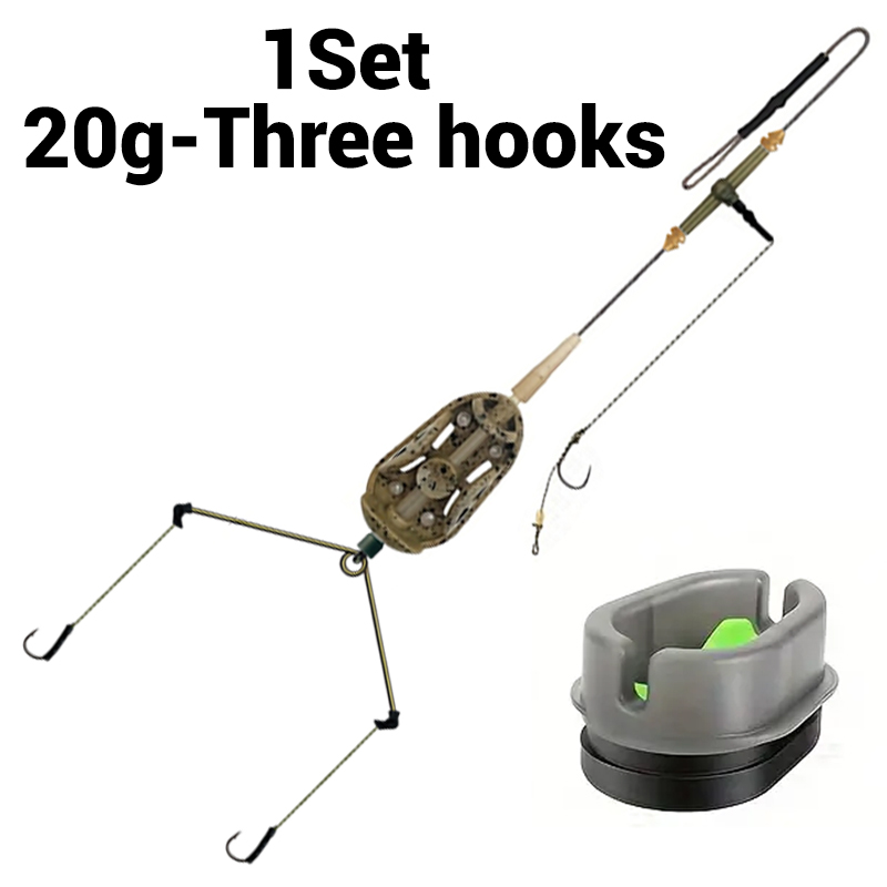 3 Hook Pre-tied Carp Hair Rigs - Fishing Hook Assortment incelemesi ve fiyatı