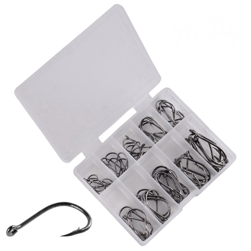 70Pcs/box Fishing Hooks Set Ki - Fishing Hook Circle incelemesi ve fiyatı