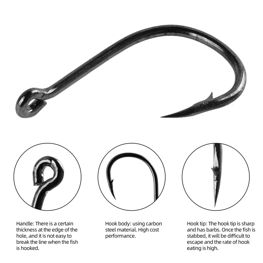 70Pcs/box Fishing Hooks Set Ki - Fishing Hook Circle incelemesi ve fiyatı