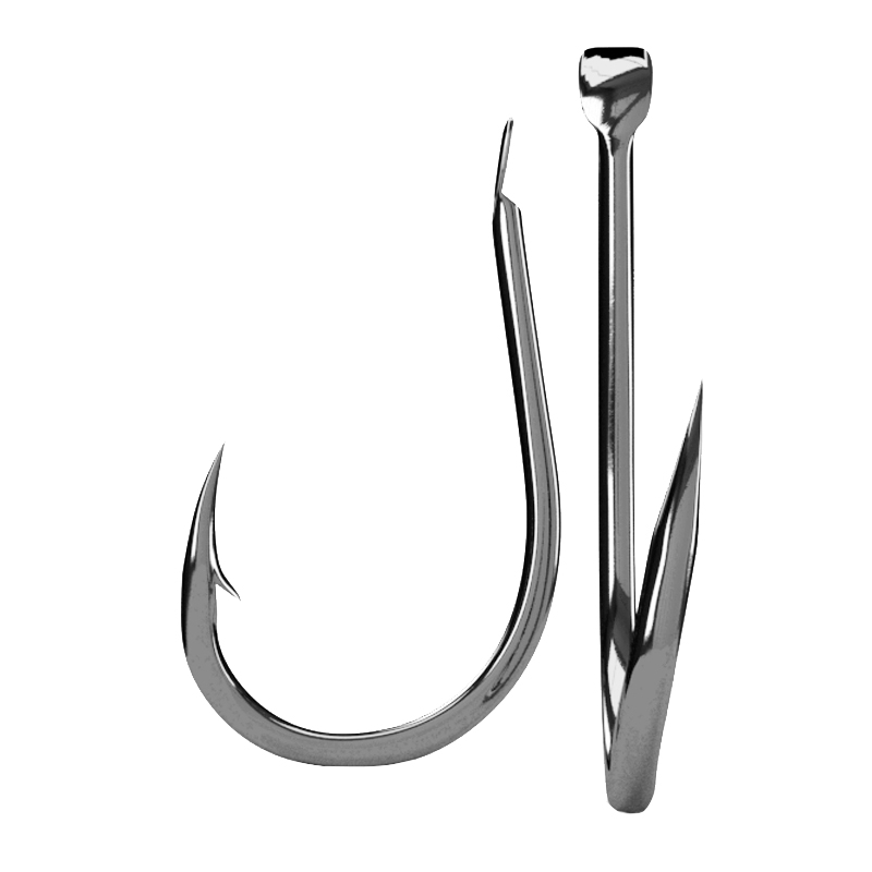 100pcs/Lot 7 Size Barbed Fishi - Fishing Hook Circle incelemesi ve fiyatı