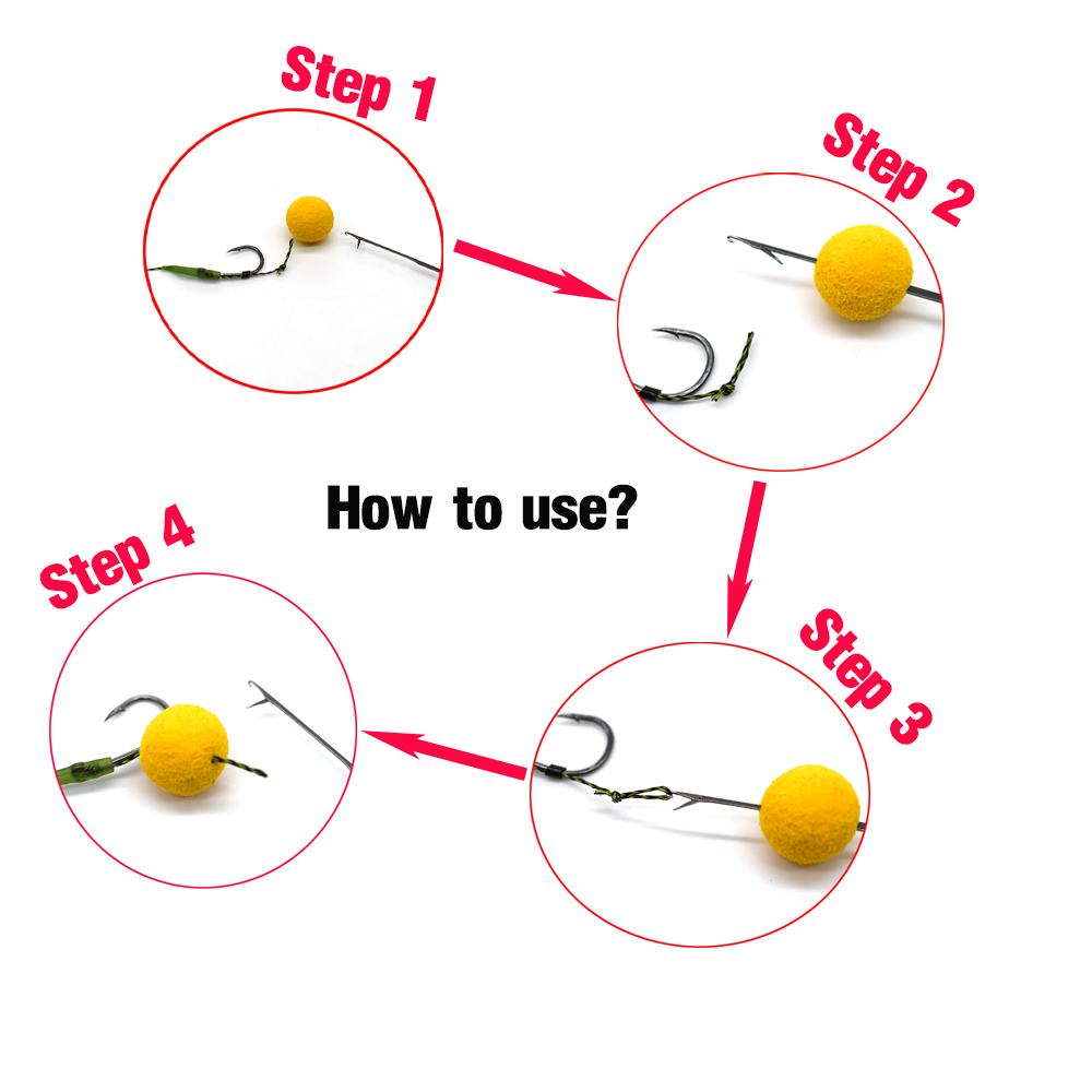 MNFT 1PC Carp Fishing Tools Ba - Fishing Hook Stainless Steel incelemesi ve fiyatı
