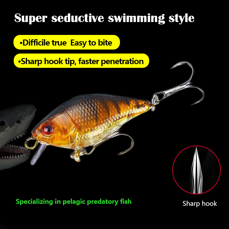 3D Eyes 7.5cm 10.2g Hard VIB L - Fishing Hook Treble incelemesi ve fiyatı