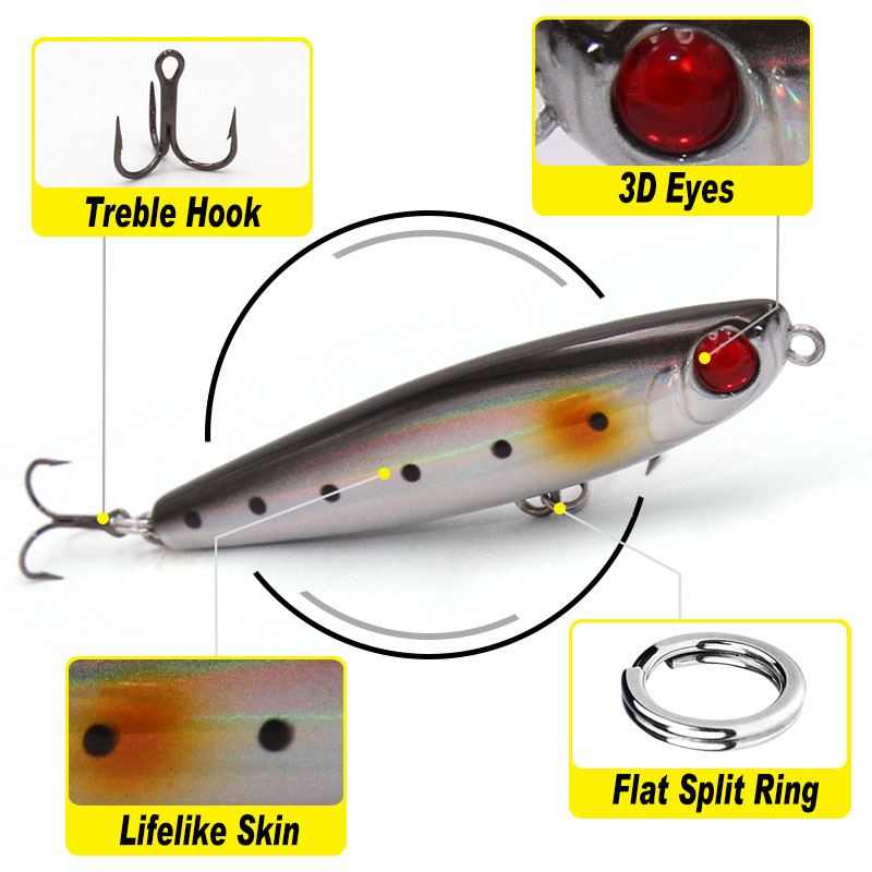 TacklePRO PE05 Pencil lure sti - Fishing Hook Assortment incelemesi ve fiyatı