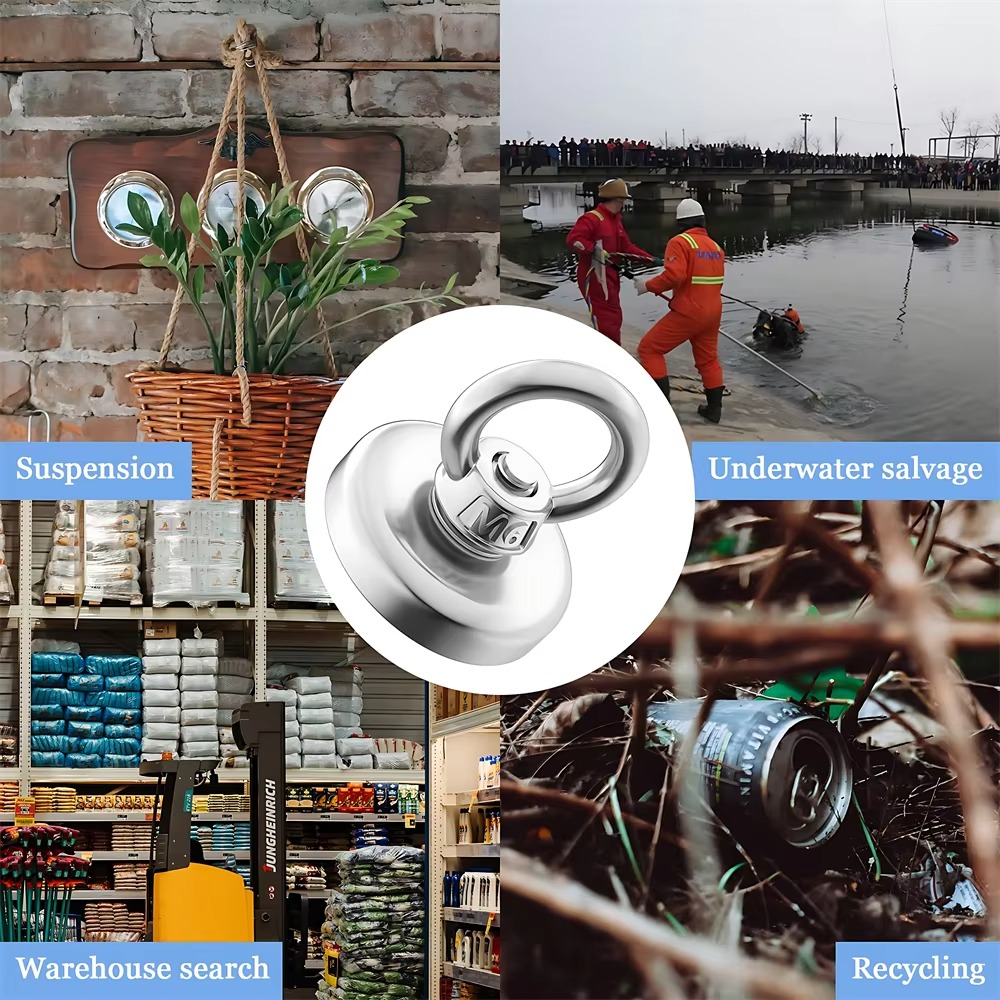 Fishing Salvage Neodymium Magn - Fishing Hook Stainless Steel incelemesi ve fiyatı