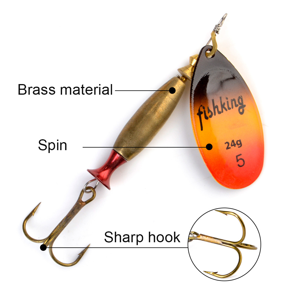 NGB Long Cast Spinner Bait Fis - Fishing Hook Treble incelemesi ve fiyatı