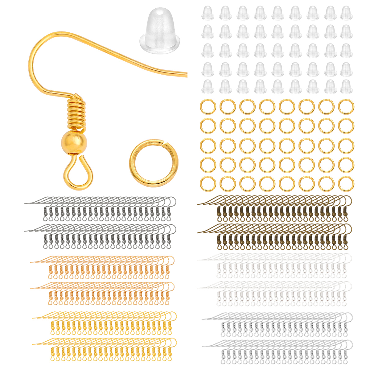 100-300pcs/Lot Hypoallergenic  - Fishing Hook Assortment incelemesi ve fiyatı