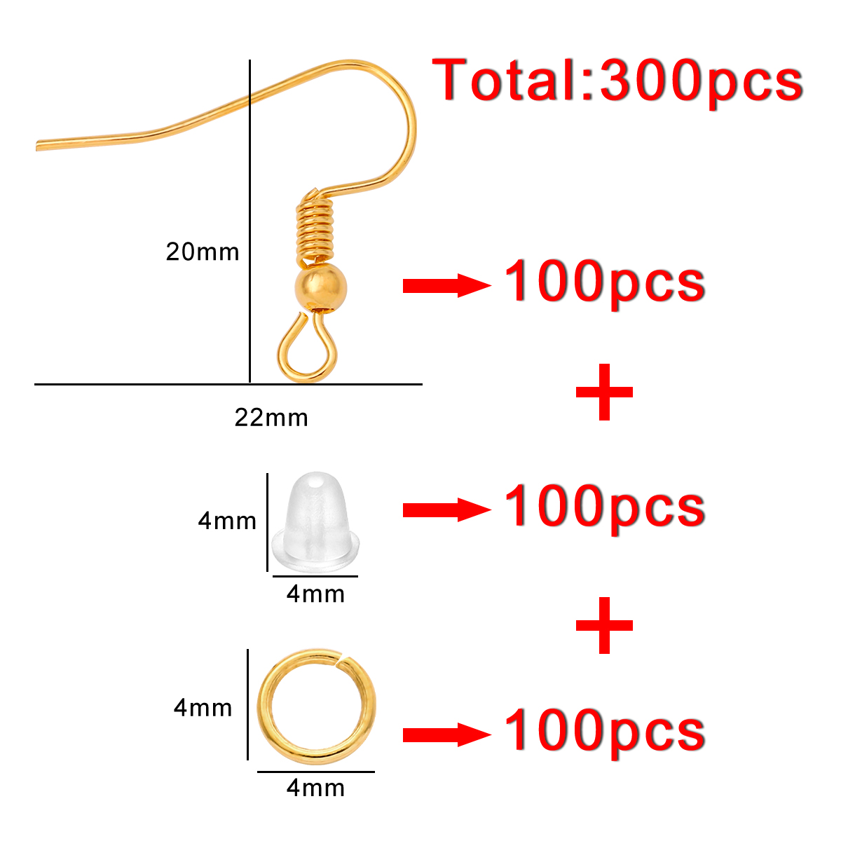 100-300pcs/Lot Hypoallergenic  - Fishing Hook Assortment incelemesi ve fiyatı
