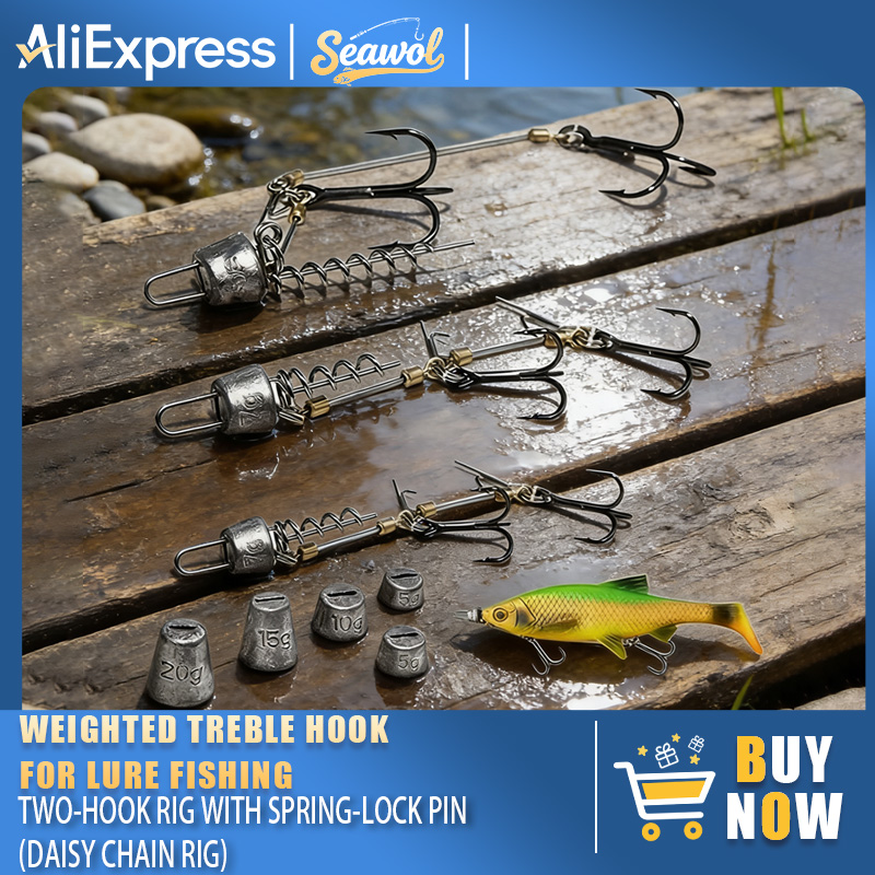 Fishing Hook Rigs Steel Leader - Fishing Hook Treble incelemesi ve fiyatı