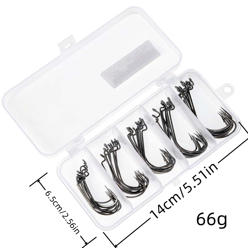 50Pcs/Box High Carbon Steel Fi - Fishing Hook Box incelemesi ve fiyatı